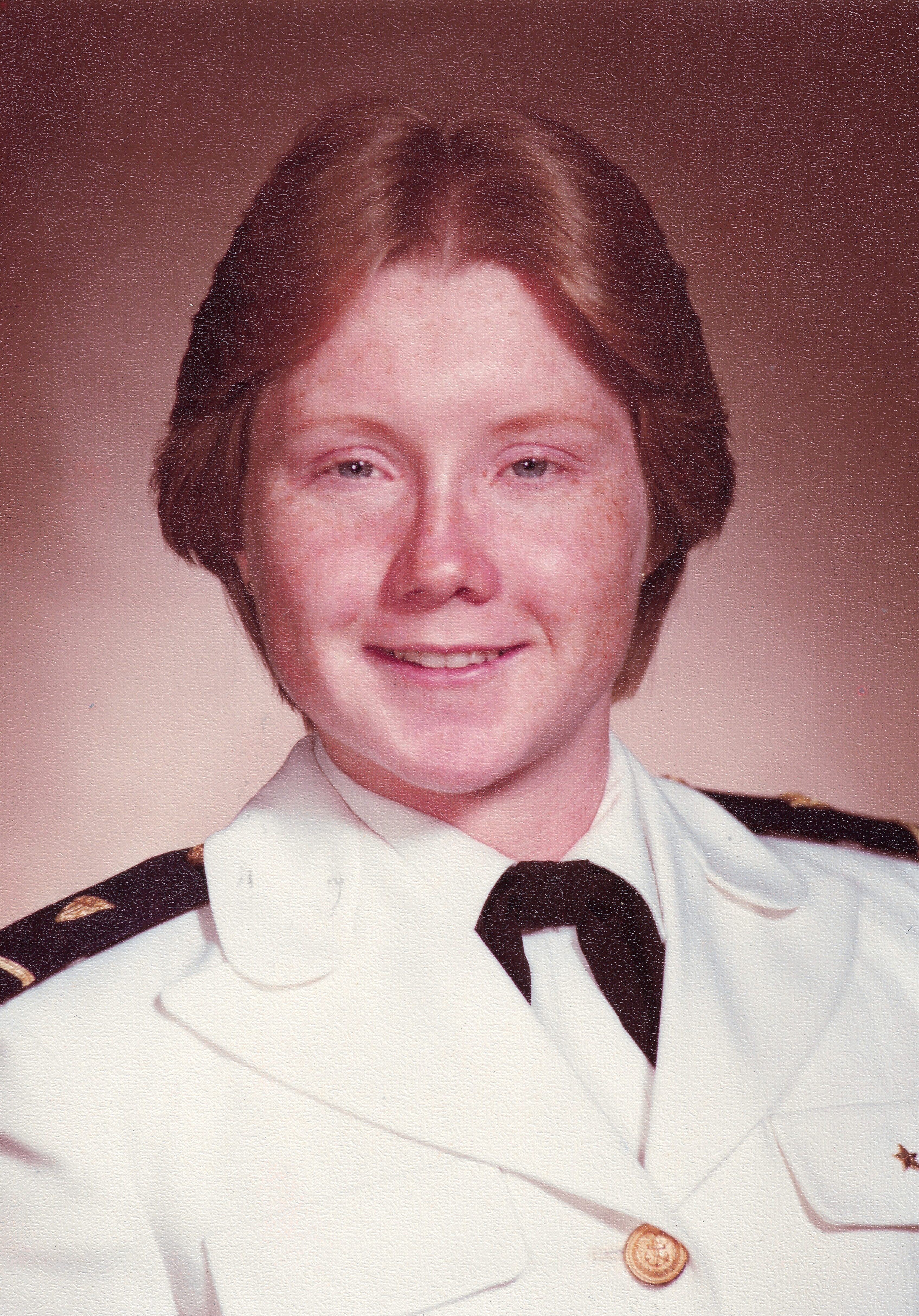 Karen Hays Coast Guard Academy graduation photo.