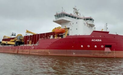 Photo of the Acadia vessel