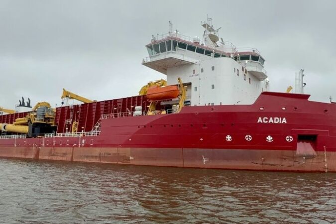 Photo of the Acadia vessel