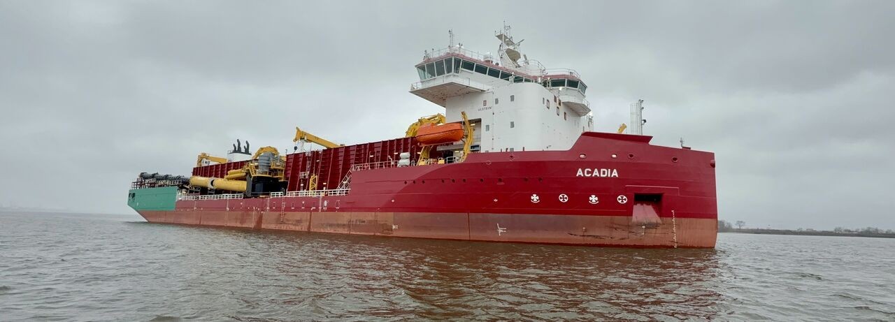 Photo of the Acadia vessel
